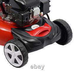 140CC High Wheel FWD Gas Walk Behind Self Propelled Lawn Mower 1.6L 4-Stroke NEW