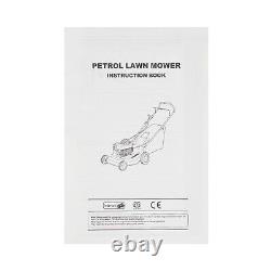 140CC High Wheel FWD Gas Walk Behind Self Propelled Lawn Mower 1.6L 4-Stroke NEW