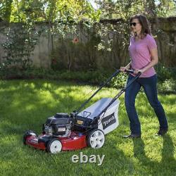 160cc High Wheel Honda Engine Walk Behind Gas Self Propelled Lawn Mower Bagger