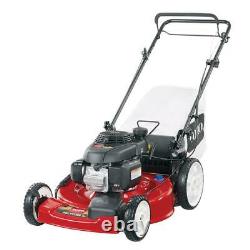 160cc High Wheel Honda Engine Walk Behind Gas Self Propelled Lawn Mower Bagger