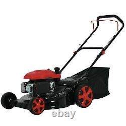 161CC 20-Inch 2-in-1 High-Wheeled FWD Hand Push Gas Powered Lawn Mower USA