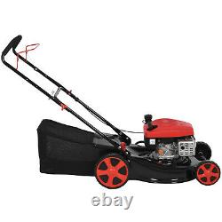 161cc 20-Inch 2-in-1 High-Wheeled FWD Self-Propelled Gas Powered Lawn Mower US