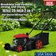 161cc 20-inch Gas Powered Lawn Mower 2-in-1 High-wheeled Fwd Self-propelled