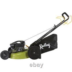 170cc Self-Propelled 3-In-1 Gas Lawn Mower with Rear Wheel Drive, 22