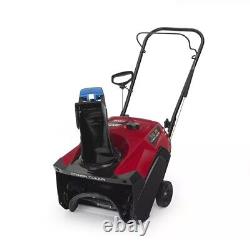 18 in. Self-Propelled Single-Stage Gas Snow Blower Easy Snow Clearing Power