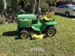 1988 John Deere 318 Garden Tractor Riding Mower Onan Gas Engine FL Barn Find