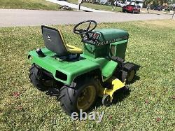 1988 John Deere 318 Garden Tractor Riding Mower Onan Gas Engine FL Barn Find