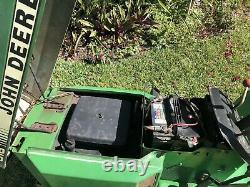 1988 John Deere 318 Garden Tractor Riding Mower Onan Gas Engine FL Barn Find