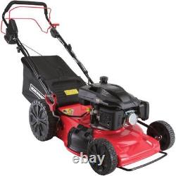 200.9cc Self-Propelled Gas Lawn Mower with Variable Speed & Electric Start, 22