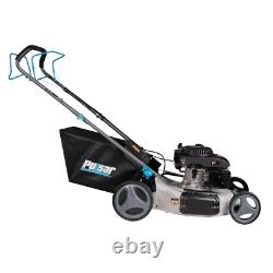 200 cc Push Mower 3-in-1 Walk Behind Gas Recoil Start Self-Propelled 21 in