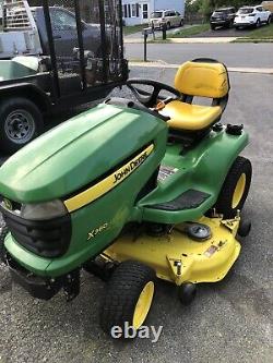 2012 John Deere X360 Lawn Mower Tractor 22HP Kawasaki Twin Engine 48 Deck