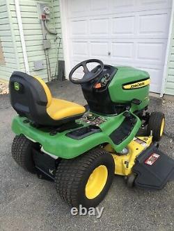 2012 John Deere X360 Lawn Mower Tractor 22HP Kawasaki Twin Engine 48 Deck