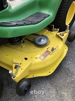 2012 John Deere X360 Lawn Mower Tractor 22HP Kawasaki Twin Engine 48 Deck