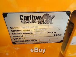 2019 Carlton Sp5014trx Self Propelled Stump Grinder, 35 HP Vanguard Gas, Remote