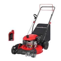 209CC 4-Stroke engine 21 3-in-1 Gas Self Propelled Lawn Mower 5-position height