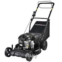 209CC engine 21 3-in-1 Gas Self Propelled Lawn Mower 5-position height US