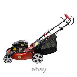 20.5 in. 140cc High Wheel FWD Gas Walk Behind Self Propelled Lawn Mower 1.6L