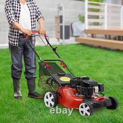 20.5 in. 140cc High Wheel FWD Gas Walk Behind Self Propelled Lawn Mower 1.6L USA