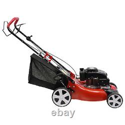 20.5 in. 140cc High Wheel FWD Gas Walk Behind Self Propelled Lawn Mower 1.6L USA