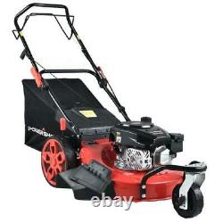 20 in. 3-in-1 170 cc Gas Walk Behind Self Propelled Lawn Mower