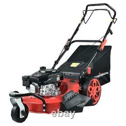 20 in. 3-in-1 170 cc gas walk behind self propelled lawn mower