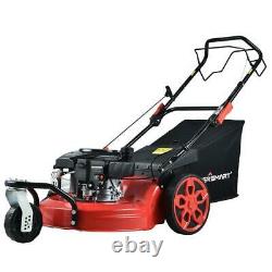 20 in. 3-in-1 170 cc gas walk behind self propelled lawn mower