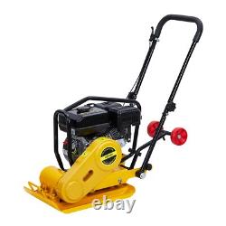 212CC Gas Engine 4200lbs Plate Compactor Soil Rammer 5600VPM Pavement Compactor
