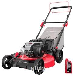 21 140cc Self Propelled Lawn Mower, 6-Position Adjustable Cutting Height, 3