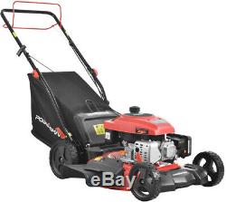 21 170cc Gas Self Propelled Walk Behind Lawn Mower Lightweight Compact New