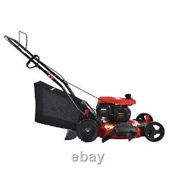 21'' 209CC OHV Gas Engine Powered Push Self-propelled Lawn Mower with8 Rear Wheel