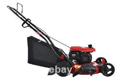 21'' 209CC OHV Gas Engine Powered Push Self-propelled Lawn Mower with8 Rear Wheel