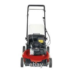 21 Briggs and Stratton Gas Walk behind Self Propelled Lawn Mower with Bagger