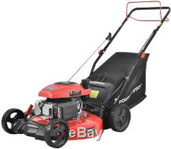 21 Gas Self-Propelled Walk Behind Lawn Mower, Bag or Mulch, PowerSmart DB2194S