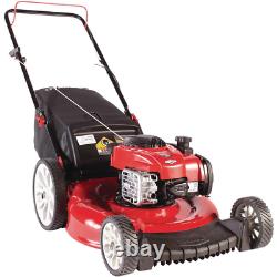 21 In. 140 Cc 550Ex Series Briggs Stratton Gas Walk Behind Push Mower With 2-I