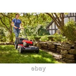 21 In. 140 Cc Briggs and Stratton Gas Engine Self Propelled Lawn Mower with Rear