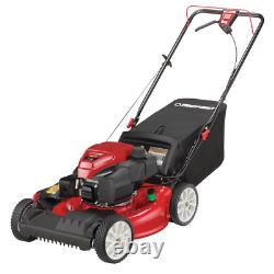 21 In. 159 Cc Gas Walk Behind Self Propelled Lawn Mower With Check Don'T Change