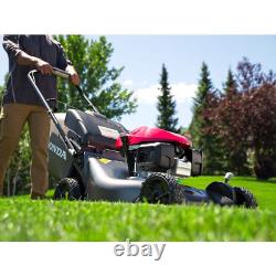 21 In. 3-In-1 Variable Speed Gas Walk behind Self Lawn Mower with Auto Choke