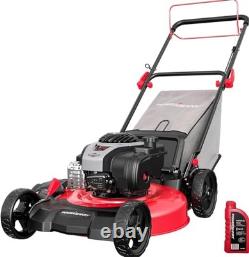 21-Inch 140cc B&S Engine Self-Propelled Lawn Mower 6-Position Adjustable