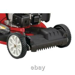 21 in. 159 cc Gas Walk Behind Self Propelled Lawn Mower with Check Don't Change