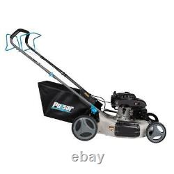 21 in. 200 cc Gas Recoil Start Self-Propelled 3-in-1 Walk Behind Push Mower