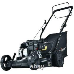 21 in. 3-In-1 170 cc Gas Self Propelled Lawn Mower