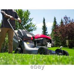 21 in. 3-in-1 Variable Speed Gas Walk Behind Self Propelled Lawn Mower with Auto