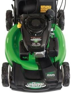 21 in. Gas Walk Behind Lawn Mower Variable Speed All Wheel Drive Self Propelled