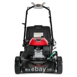 21 in. Self Propelled Lawn Mower with Auto Choke Variable Speed Gas Walk Behind