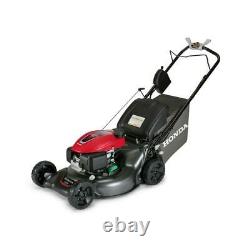 21 in. Steel Deck Electric Start Gas Walk Behind Self Propelled Mower with Clip