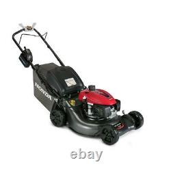 21 in. Steel Deck Electric Start Gas Walk Behind Self Propelled Mower with Clip