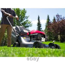 21in 3In1 Variable Speed Gas Walk Behind Self Propelled Lawn Mower with Auto Choke