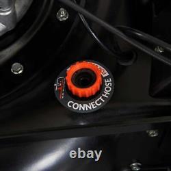 22 In 201cc 6 Speed CVT High Wheel RWD Gas Walk Behind Self Propelled Lawn Mower