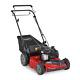 22 In High Wheel Fwd Gas Walk Behind Self Propelled Lawn Mower With Super Bagger
