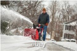 24 in. 208 cc Two-Stage Gas Snow Blower with Electric Start Self Propelled